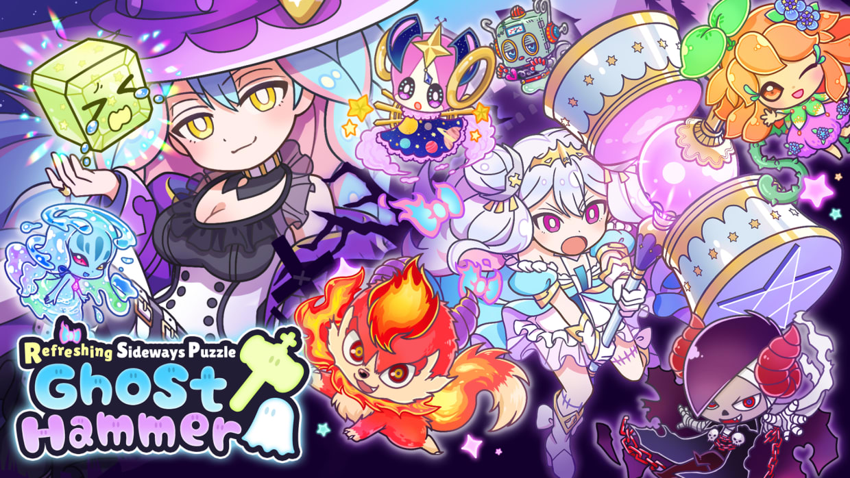 Refreshing Sideways Puzzle Ghost Hammer for Nintendo Switch Nintendo