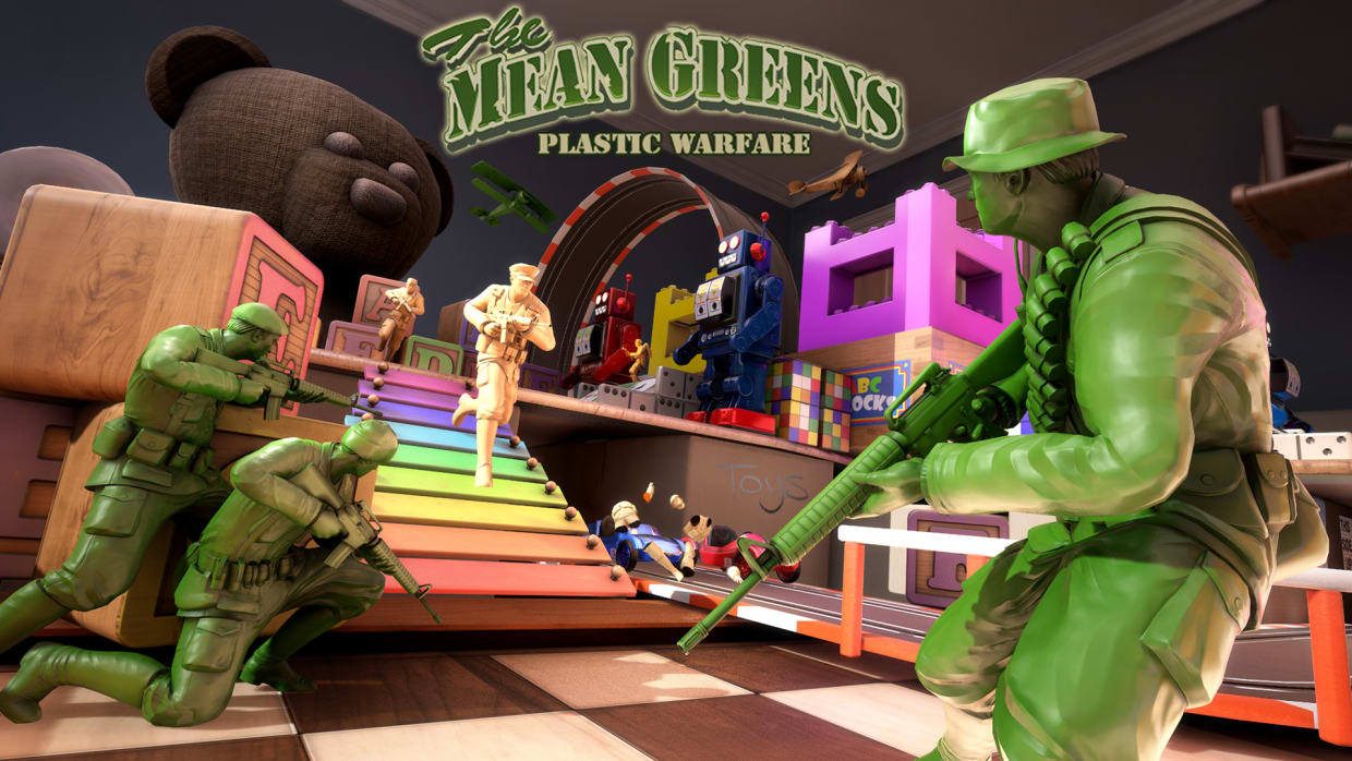 The Mean Greens - Plastic Warfare 1