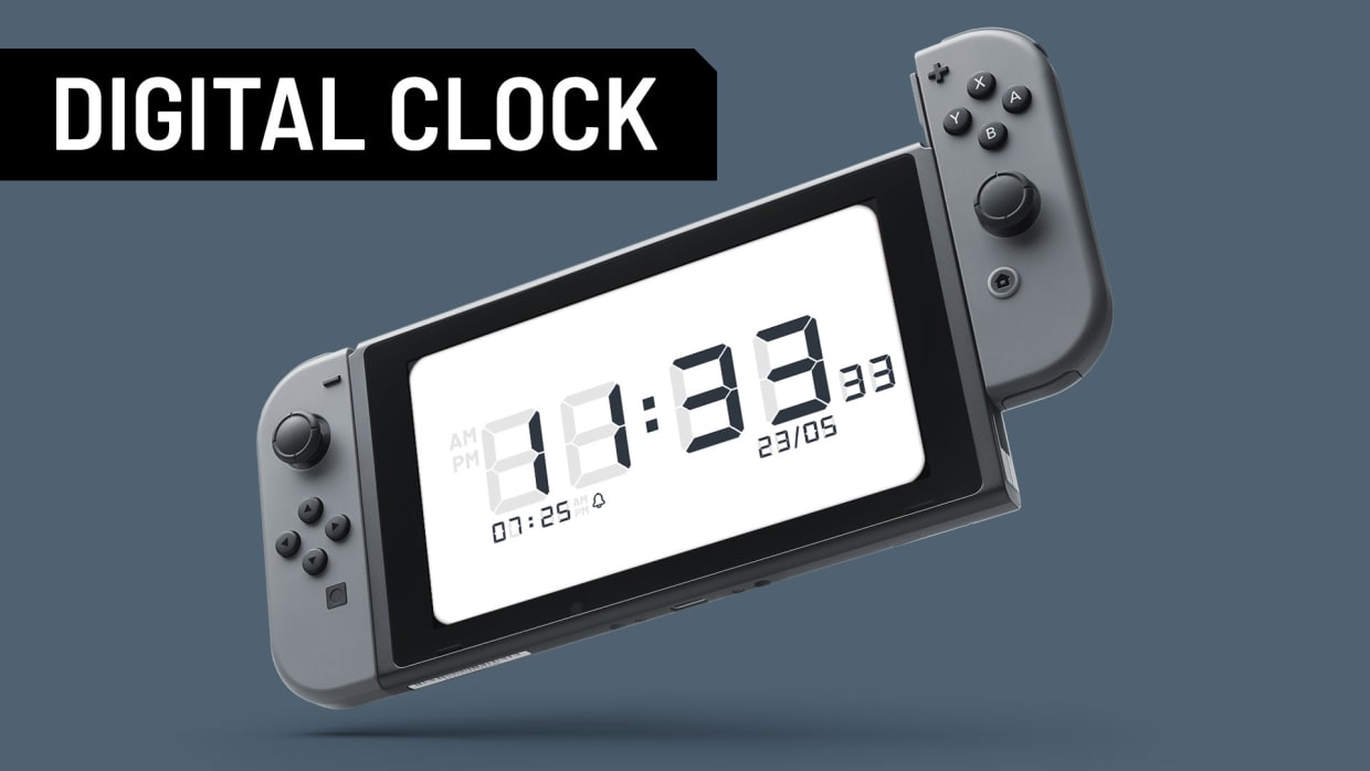 Digital Clock for Nintendo Switch Nintendo Official Site