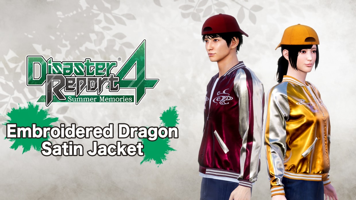 Disaster Report 4 - Embroidered Dragon Satin Jacket 1