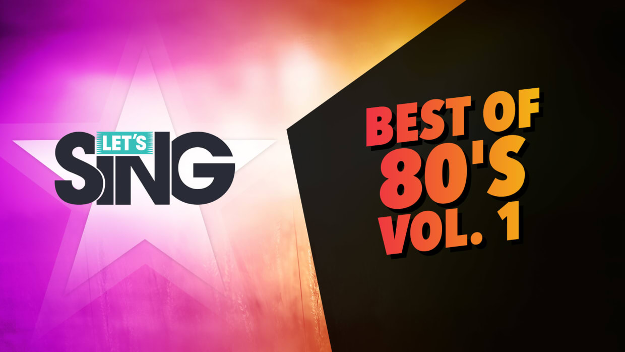 Let's Sing - Best of 80's Vol. 1 Song Pack 1