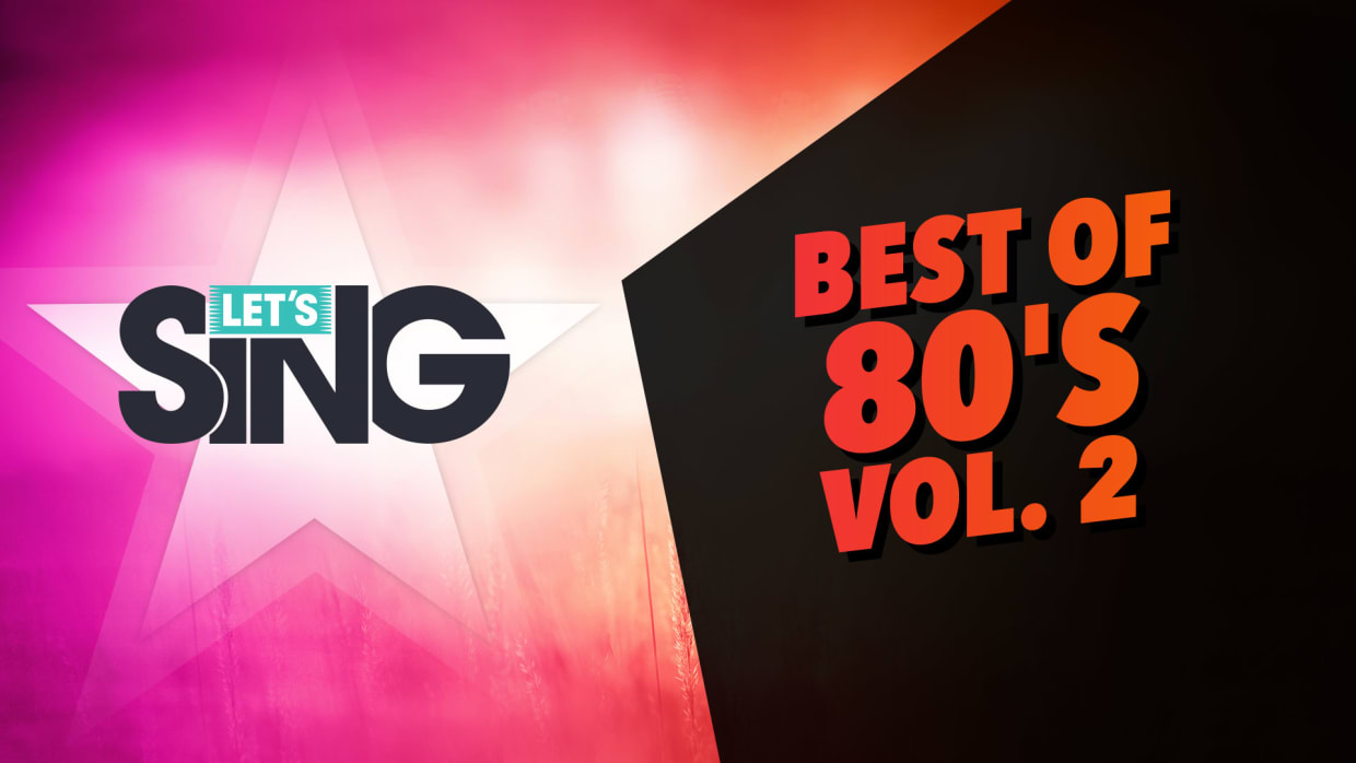 Let's Sing - Best of 80's Vol. 2 Song Pack 1