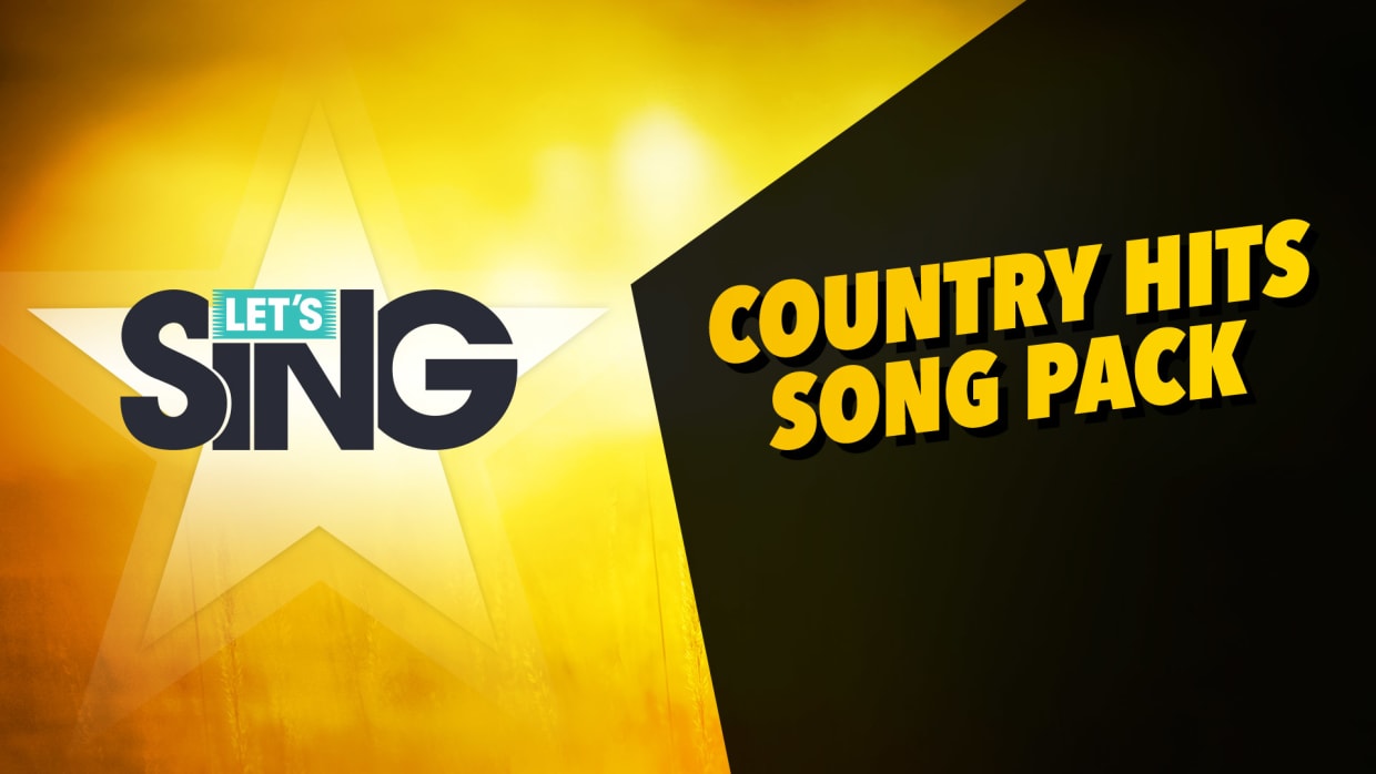 Let's Sing - Country Hits Song Pack 1