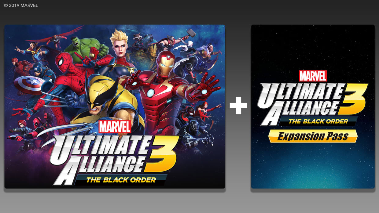 MARVEL ULTIMATE ALLIANCE 3: The Black Order and MARVEL ULTIMATE ALLIANCE 3: The Black Order Expansion Pass  1