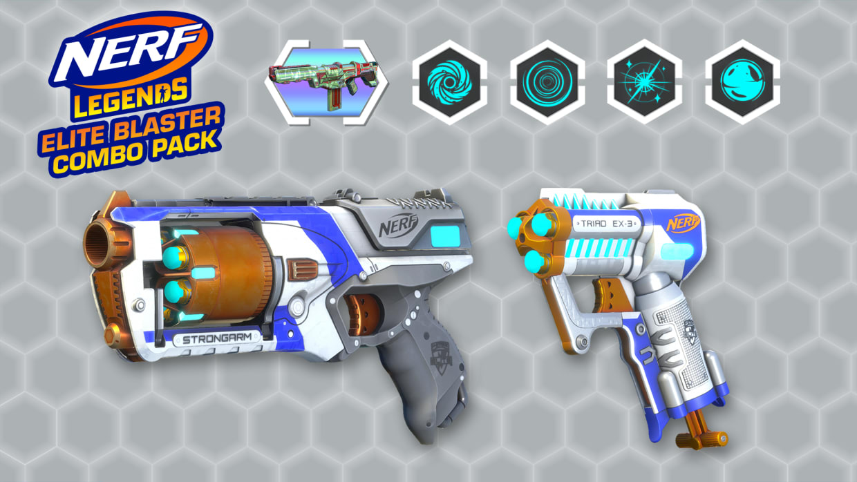 NERF Legends - Elite Blaster Combo Pack 1