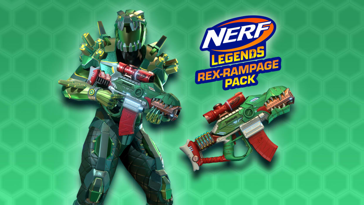 NERF Legends Rex Rampage Pack for Nintendo Switch Nintendo