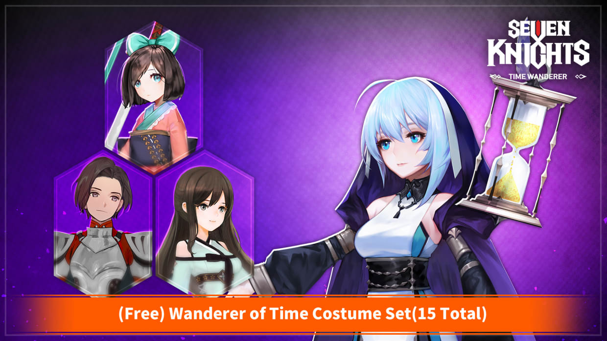 (Free) Wanderer of Time Costume Set (15 Total) 1
