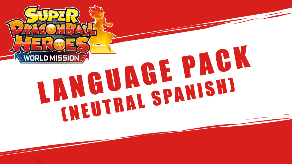 SUPER DRAGON BALL HEROES WORLD MISSION - Language Pack (Neutral Spanish) 1