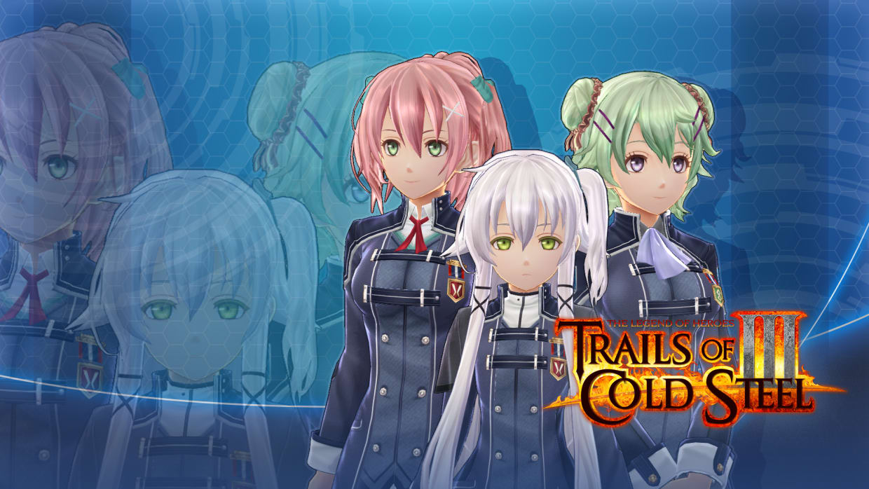 Trails of Cold Steel III: Cute Hair Extension Set 1