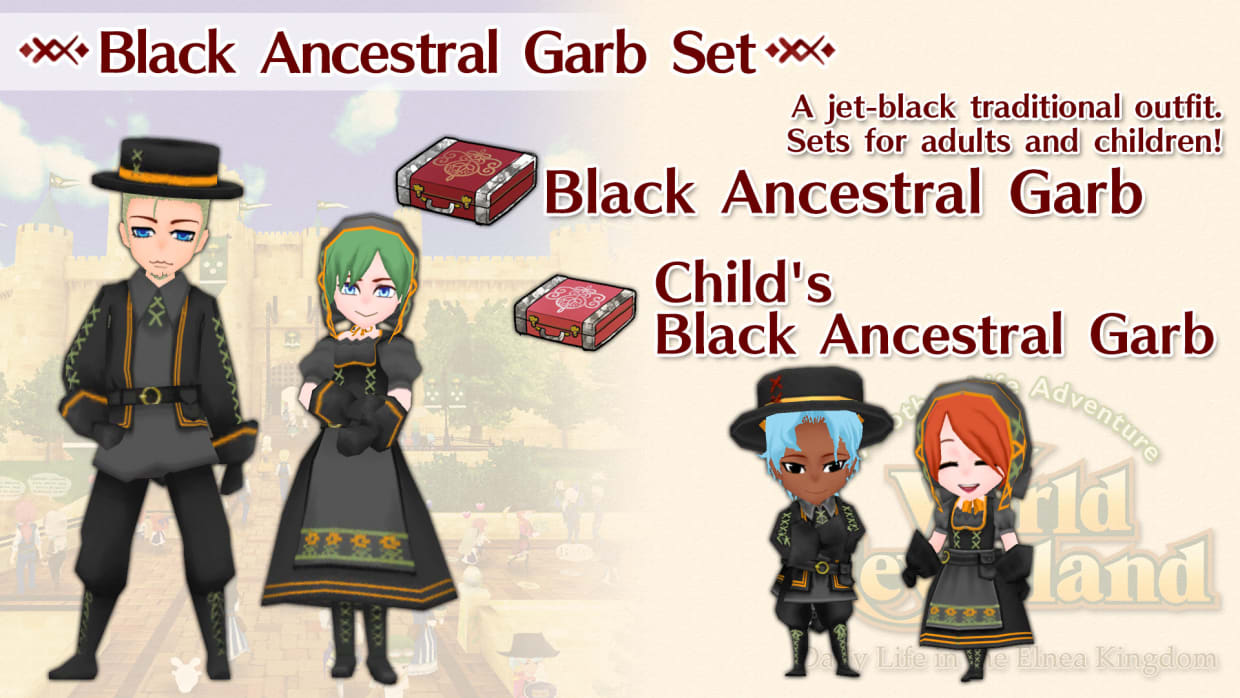 Black Ancestral Garb Set 1