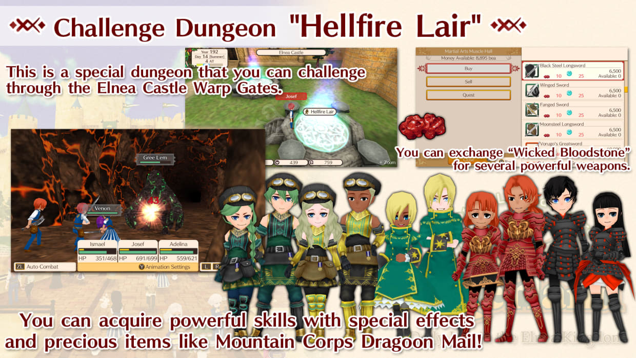 Challenge Dungeon "Hellfire Lair" 1