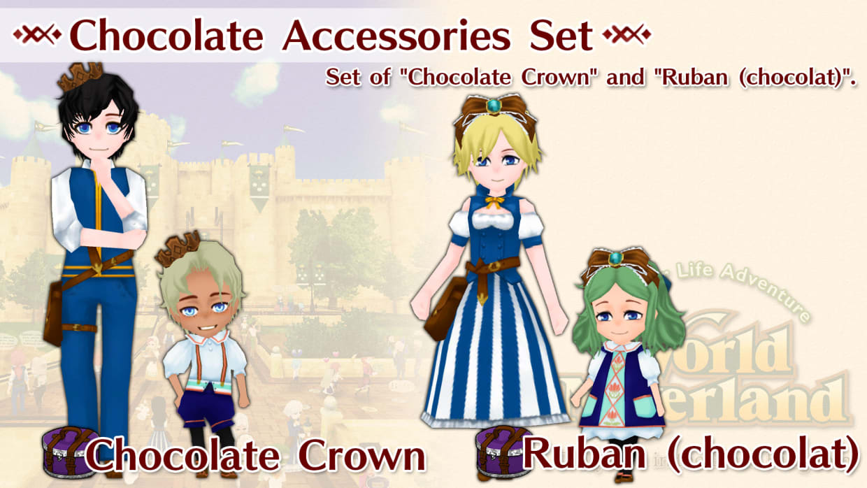 Chocolate Accessories Set 1