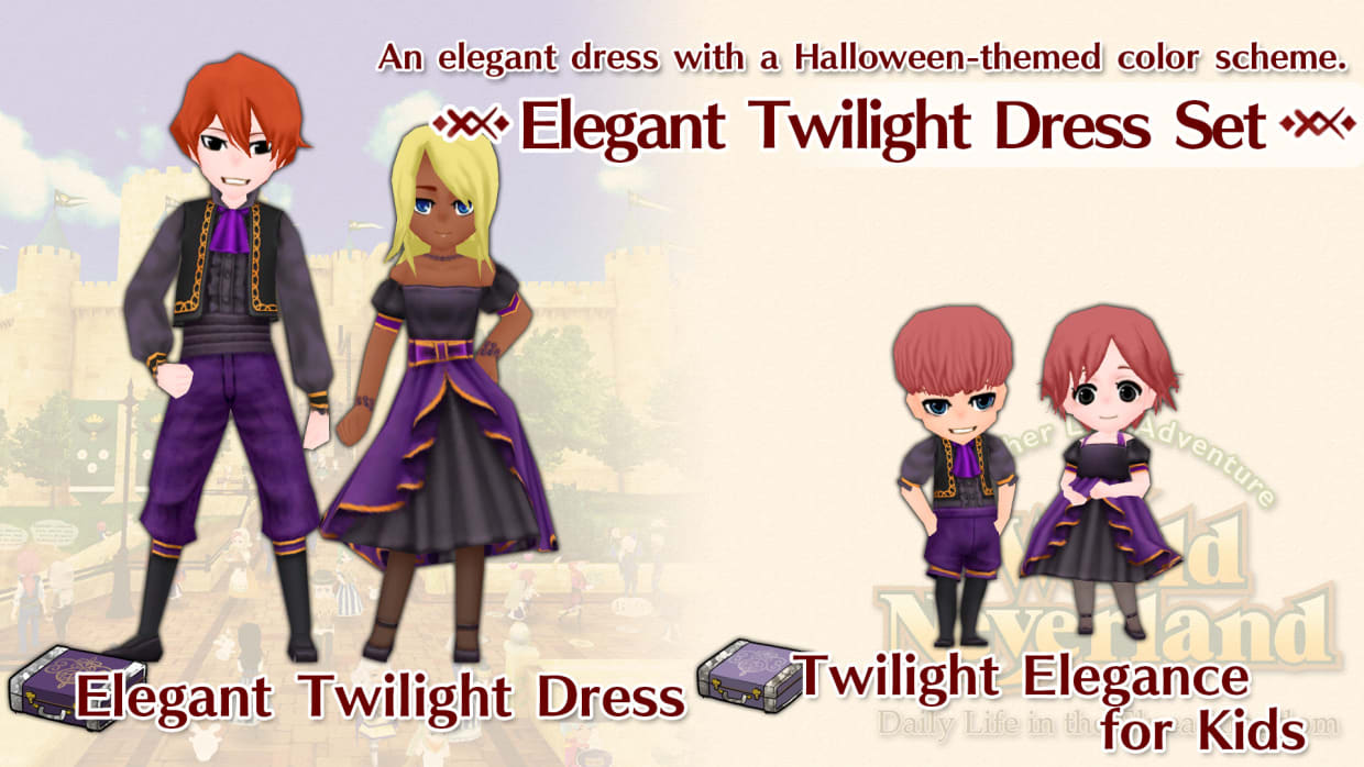 Elegant Twilight Dress Set 1