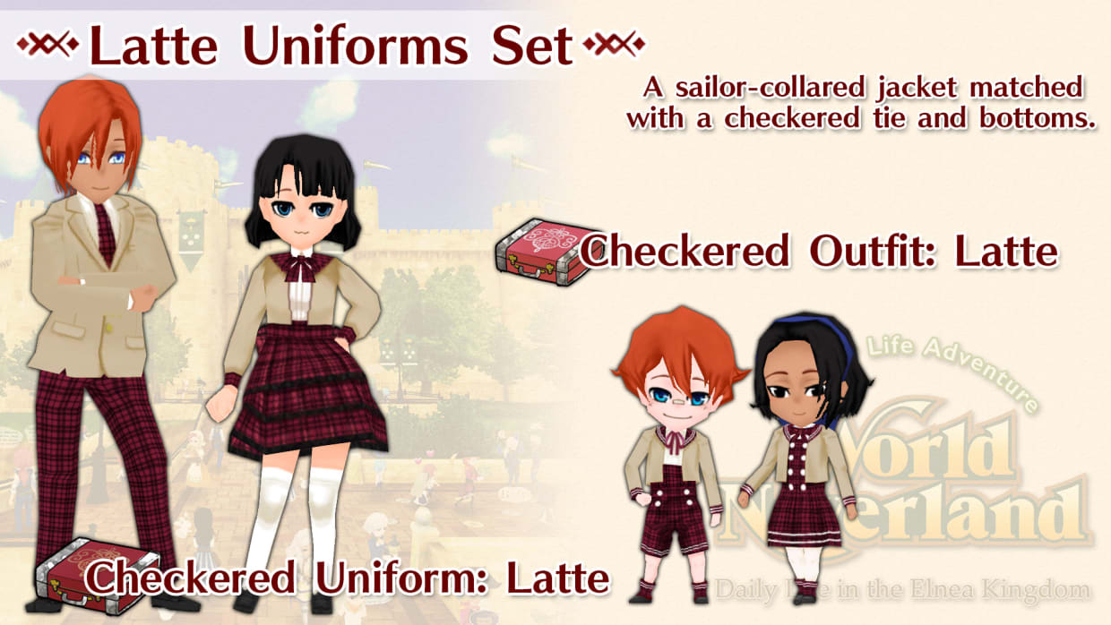 Latte Uniforms Set 1