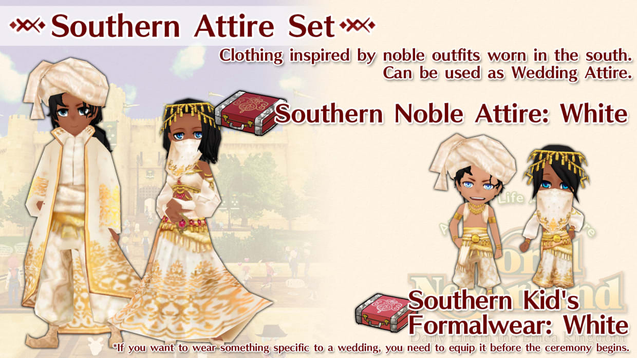 Southern Attire Set 1