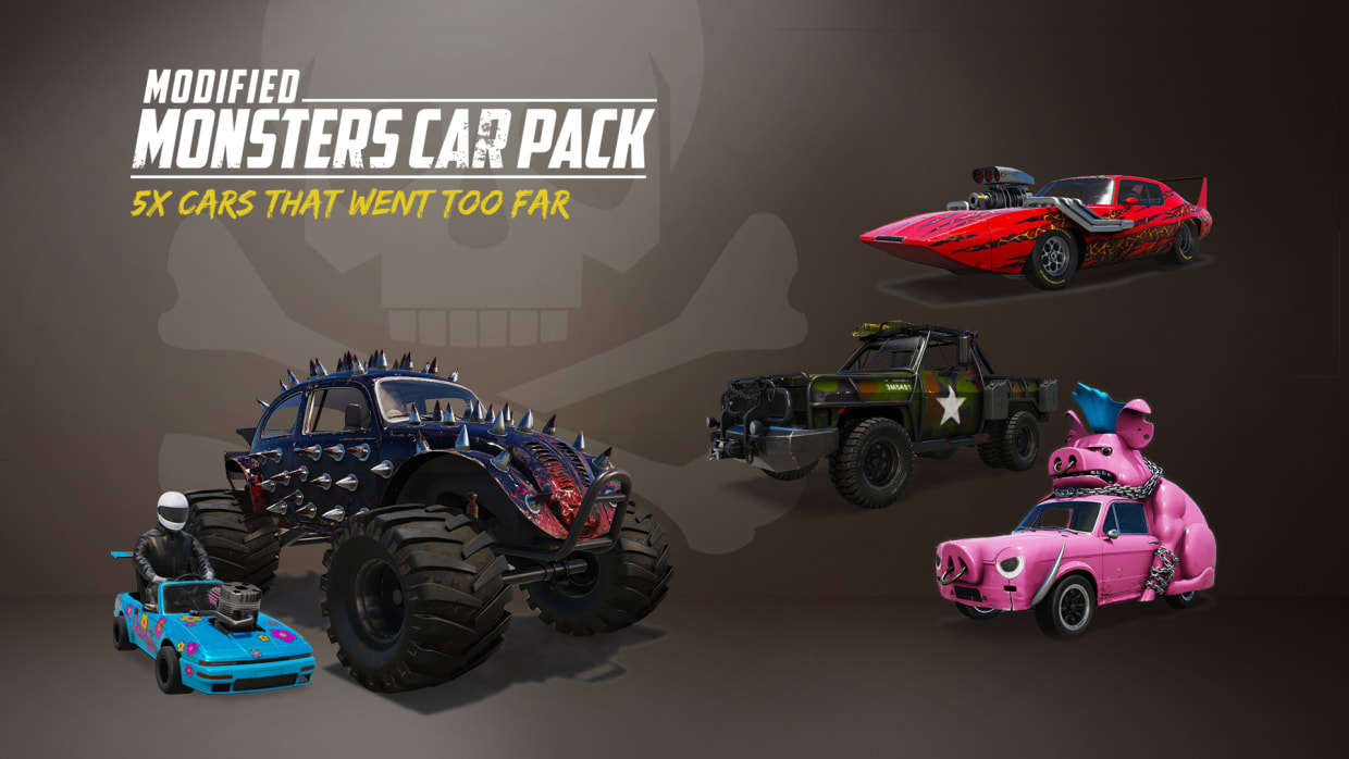 Modified Monsters Car Pack 1