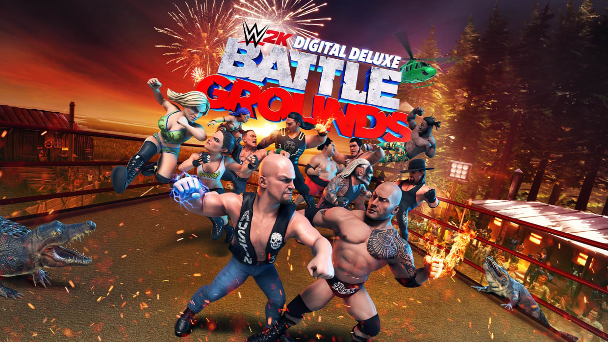 WWE 2K Battlegrounds Digital Deluxe Edition for Nintendo Switch