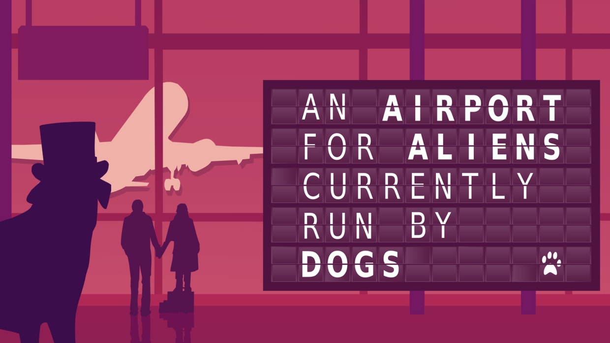 An Airport for Aliens Currently Run by Dogs 1