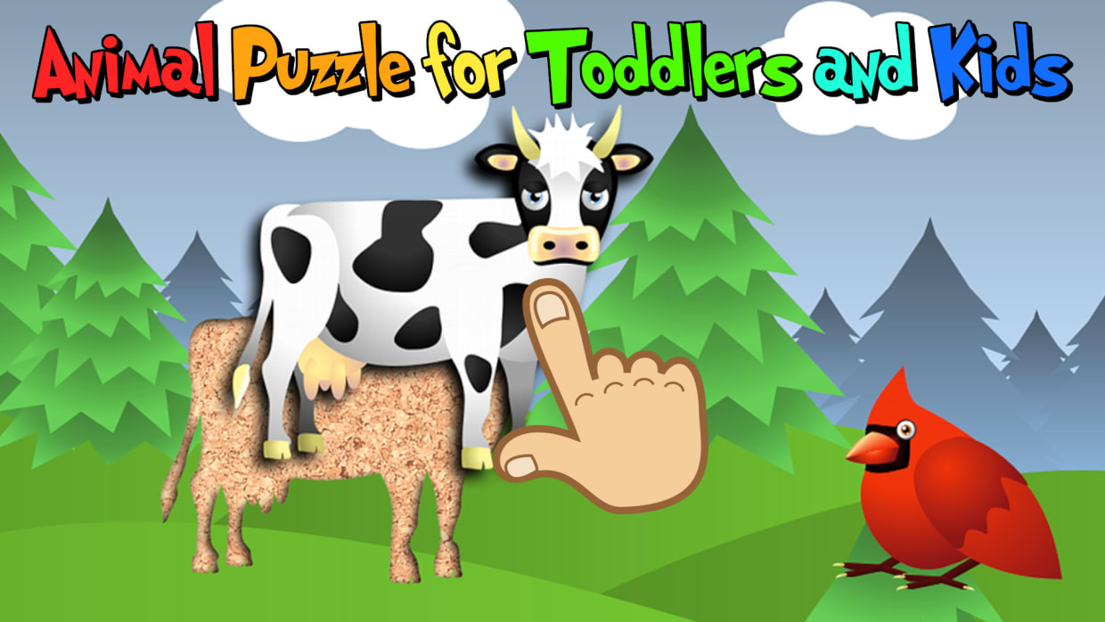Animal Puzzle for Toddlers and Kids Preschool and kindergarten