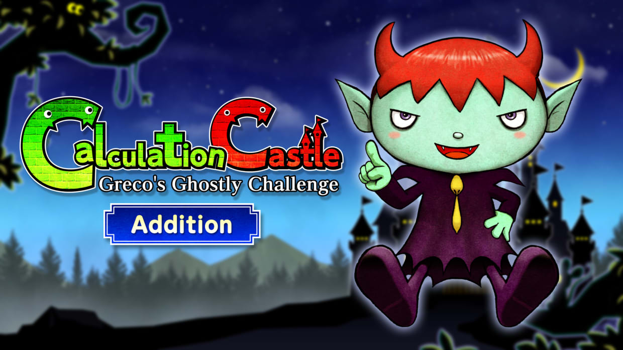 Calculation Castle : Greco's Ghostly Challenge "Addition" 1