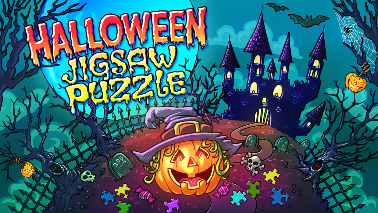 Halloween Jigsaw Puzzles - Puzzle Game for Kids & Toddlers 1