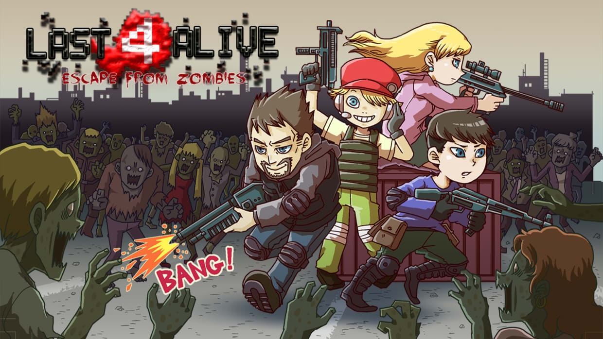 Last 4 Alive: Escape From Zombies 1