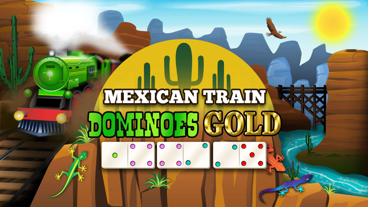Mexican Train Dominoes Gold  1