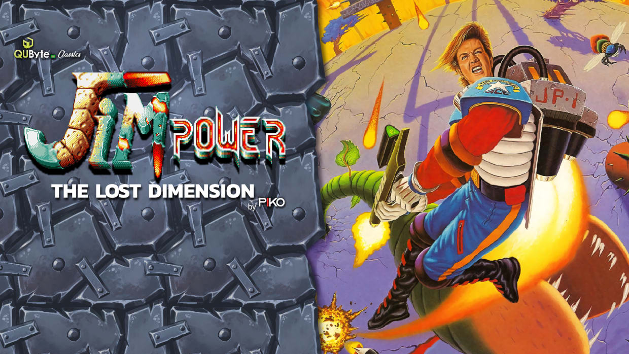 QUByte Classics: Jim Power: The Lost Dimension by PIKO 1