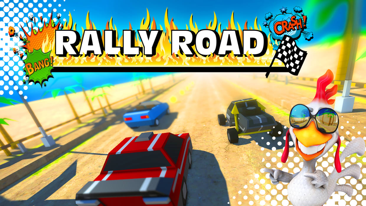 Rally Road - Crashy Car Racing