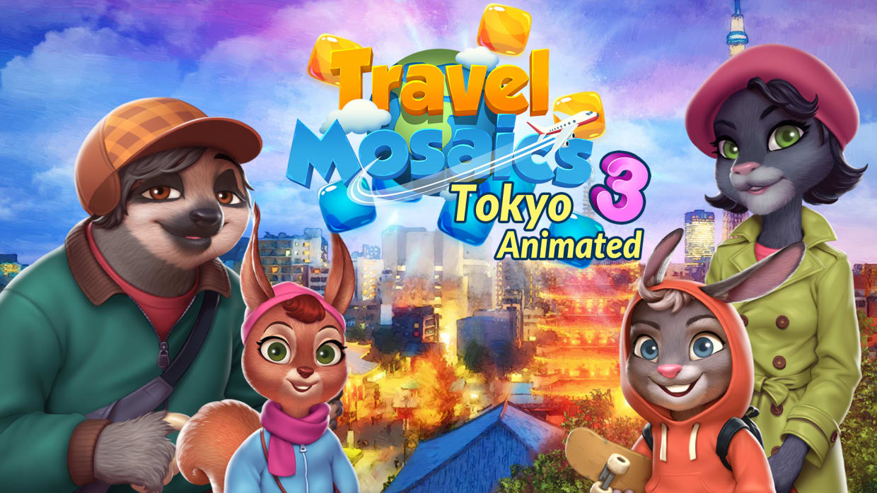 Travel Mosaics 3: Tokyo Animated 1