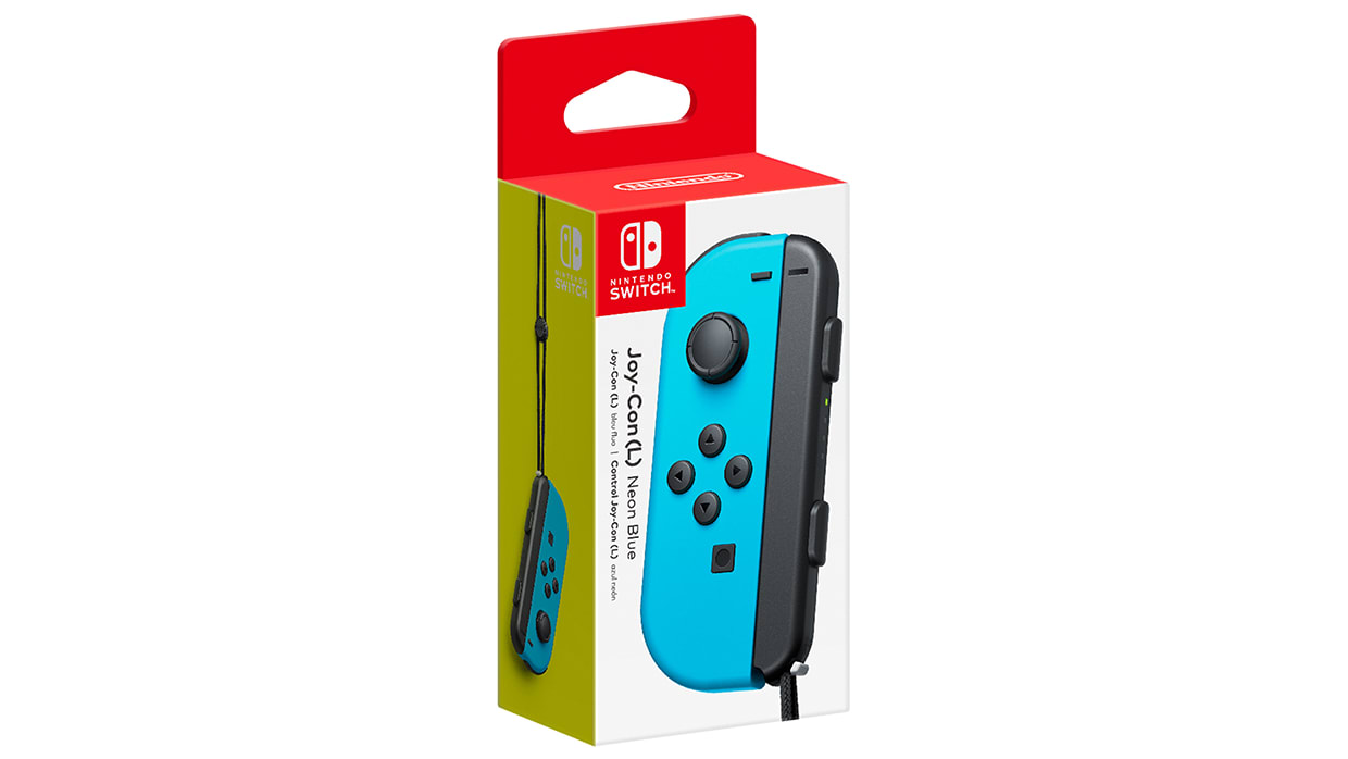 Joy-Con (L) - Neon Blue - Hardware - Nintendo - Nintendo Official Site