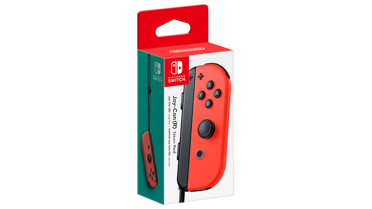 Joy-Con (R) rojo neón 1