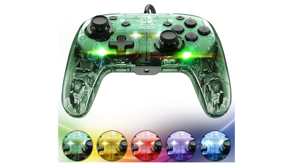 Switch pro controller afterglow 2025