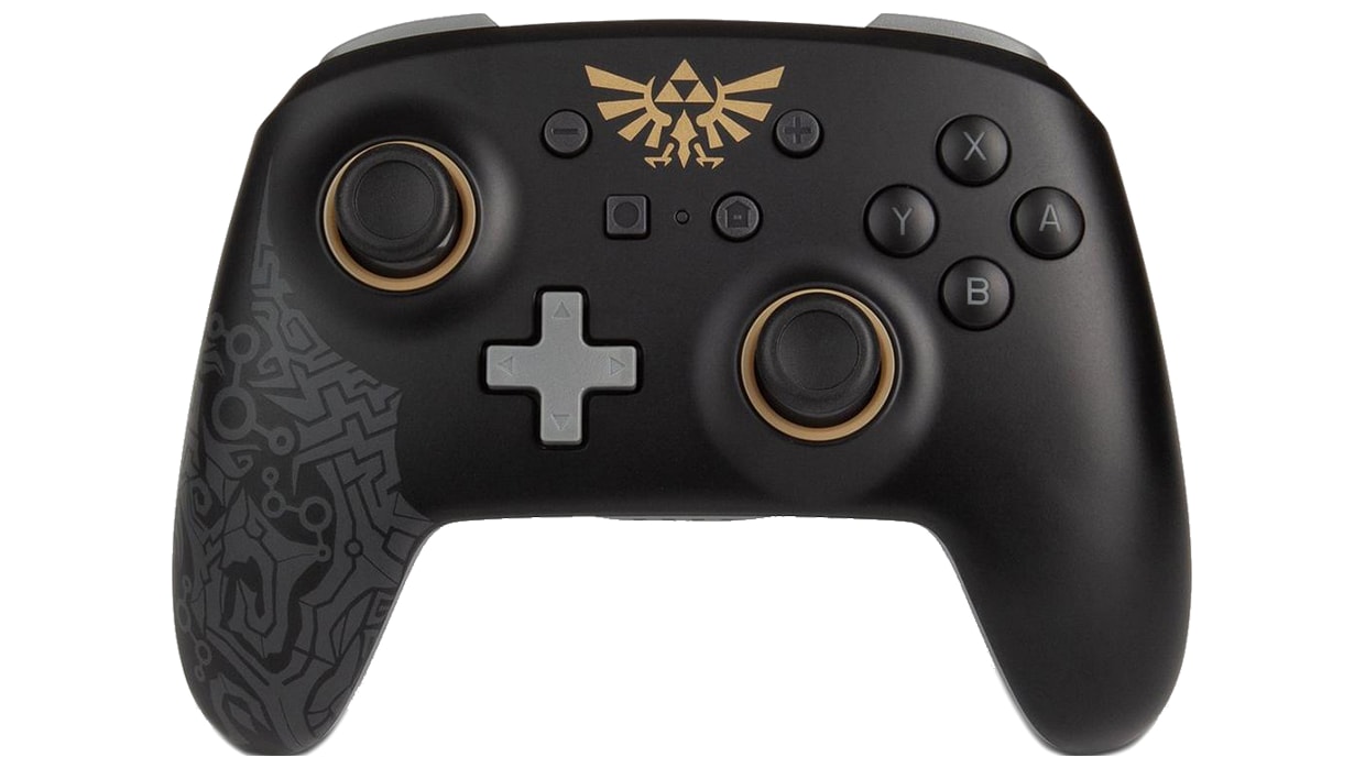 Enhanced Wireless Controller for Switch - Hylian Crest - Hardware -  Nintendo - Nintendo Official Site