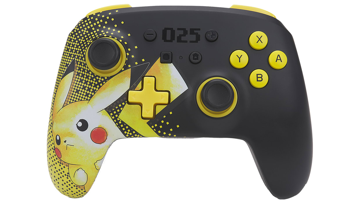 Manette sans fil améliorée - Pikachu 025 1