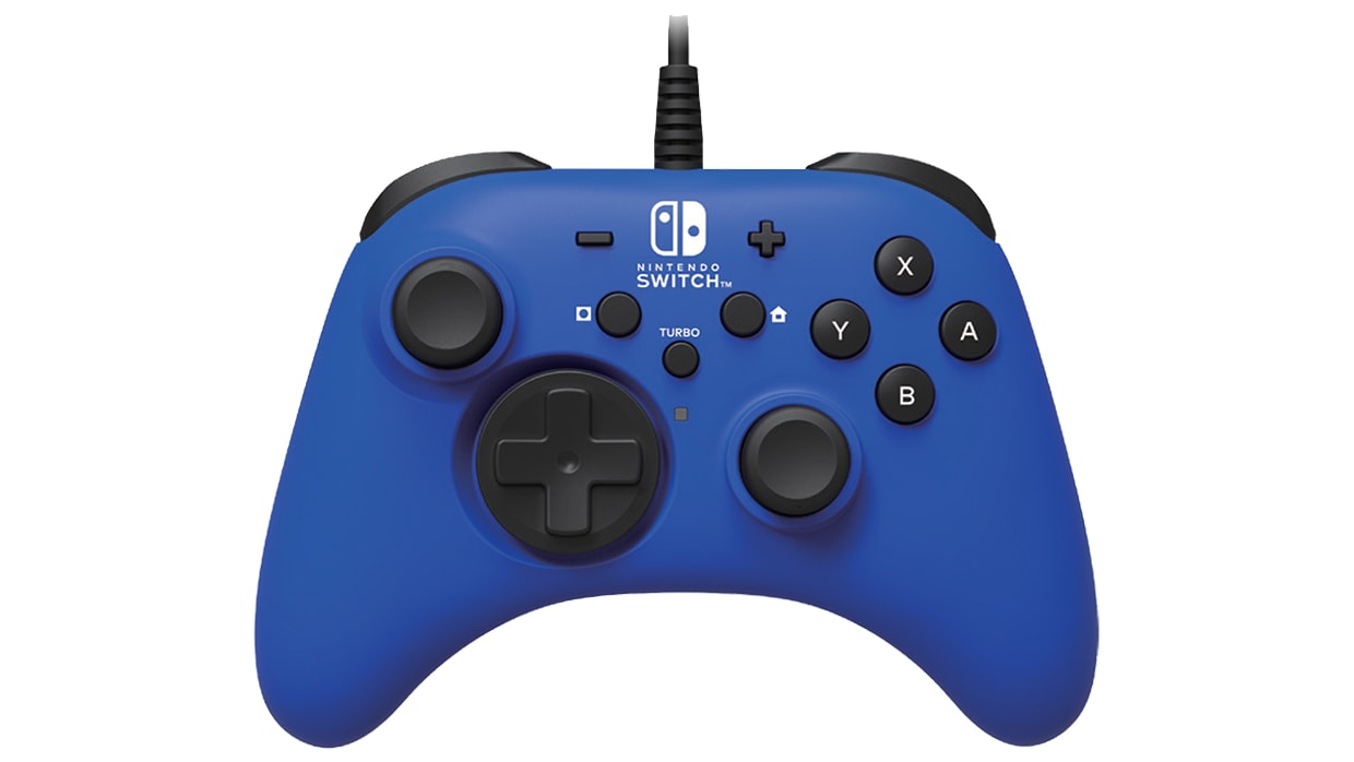 HORIPAD Blue Controller for Switch - Hardware - Nintendo