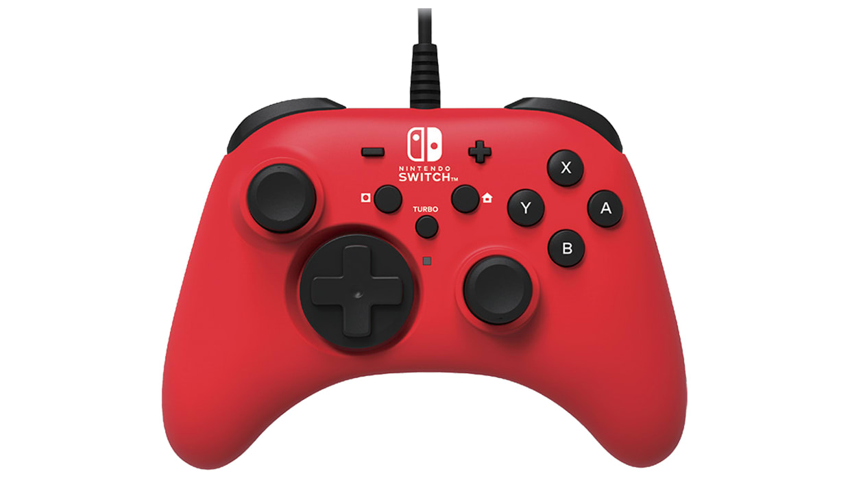 HORIPAD Red Controller for Switch - Hardware - Nintendo
