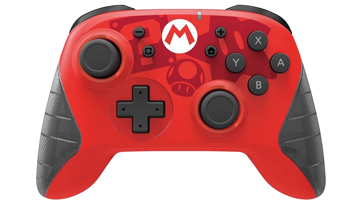 Pro controller nintendo switch mario sale
