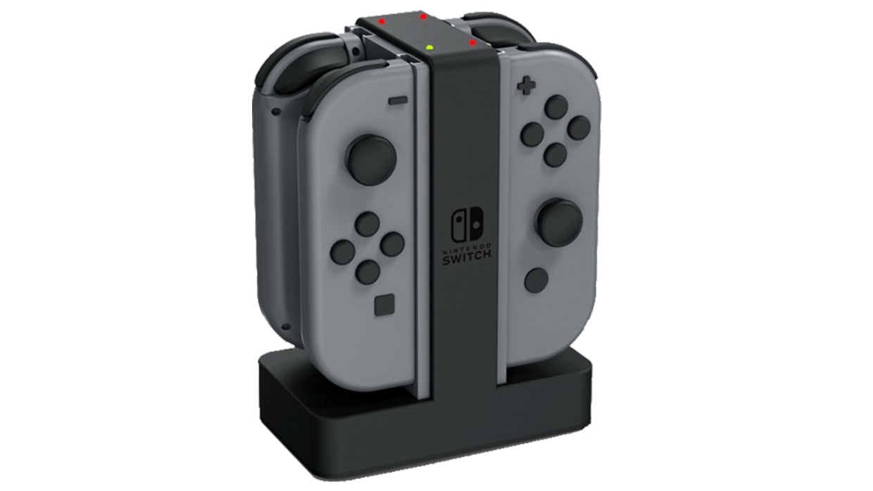 6-in-1 charging station for Joy-con and Nintendo Sw