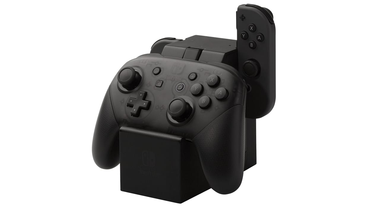 Jeux vidéo,Station de charge pour Nintendo Switch 4 en 1, socle de  chargement pour manettes Joy Con - Type Black