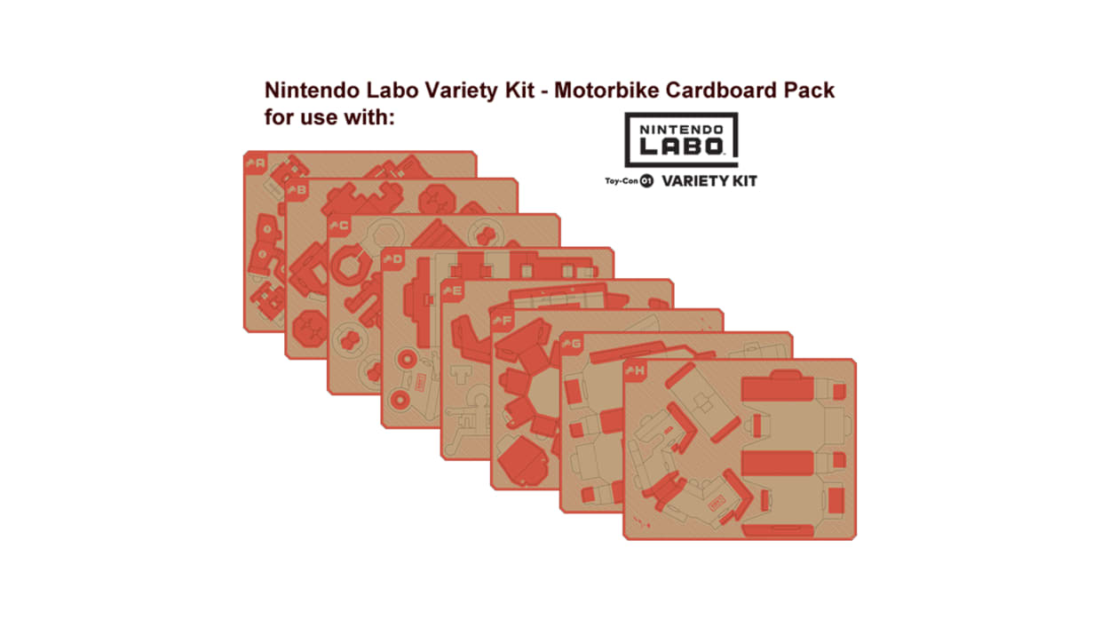 Nintendo labo cardboard only sale