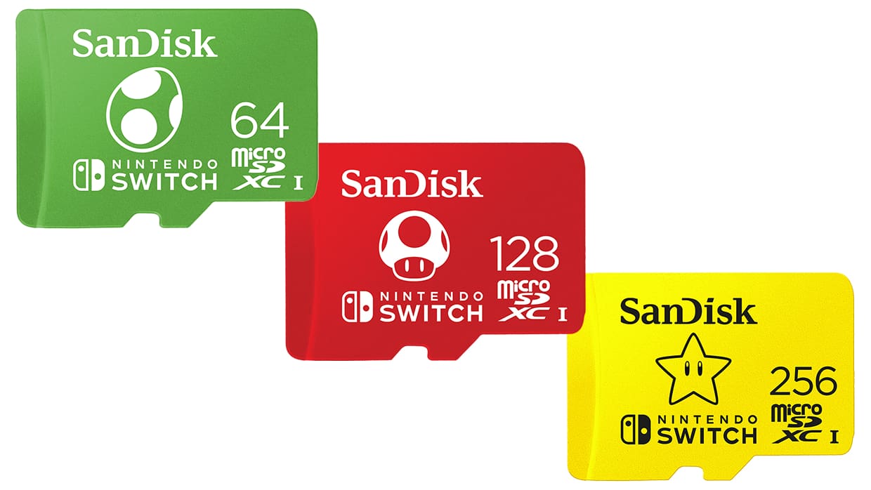 microSDXC™ Cards for Nintendo Switch
