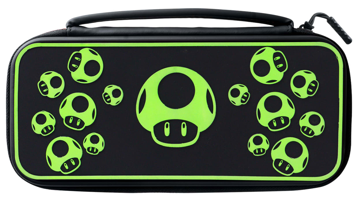 Slim Deluxe Travel Case - Glow Mushroom - Nintendo Official Site