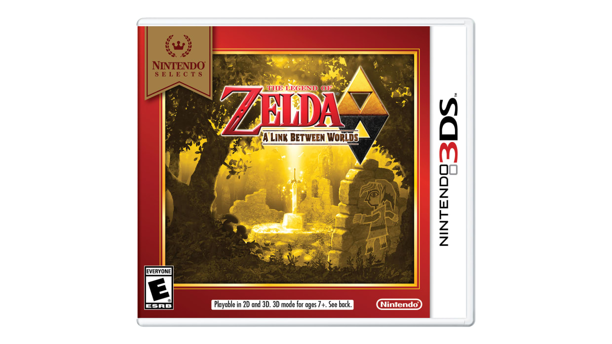  Nintendo Selects - Legend of Zelda: A Link Between Worlds  (Nintendo 3DS) : Video Games