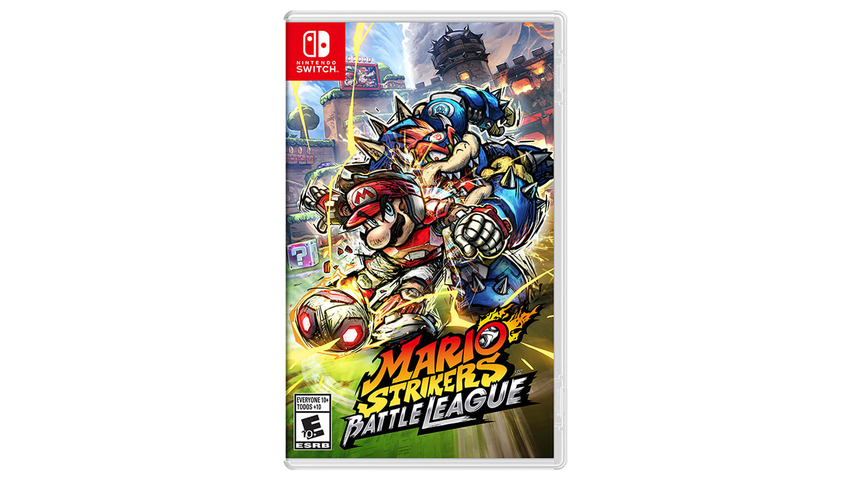 Mario Strikers Battle League Nintendo Switch Game Physical Card Deals 100%  Official Original for Switch OLED Lite