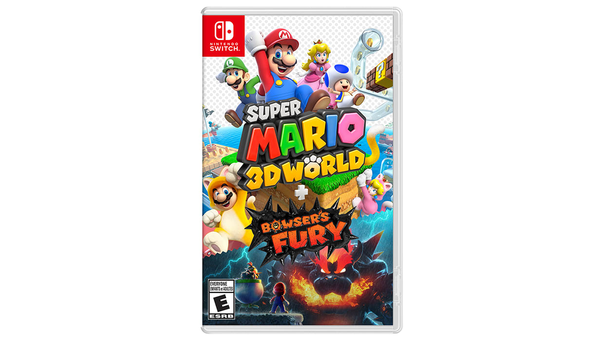 Jogo Super Mario 3D World + Bowser's Fury - Nintendo Switch