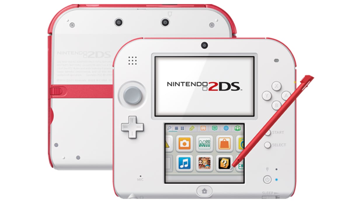 Nintendo 2DS - Scarlet Red - Refurbished 1