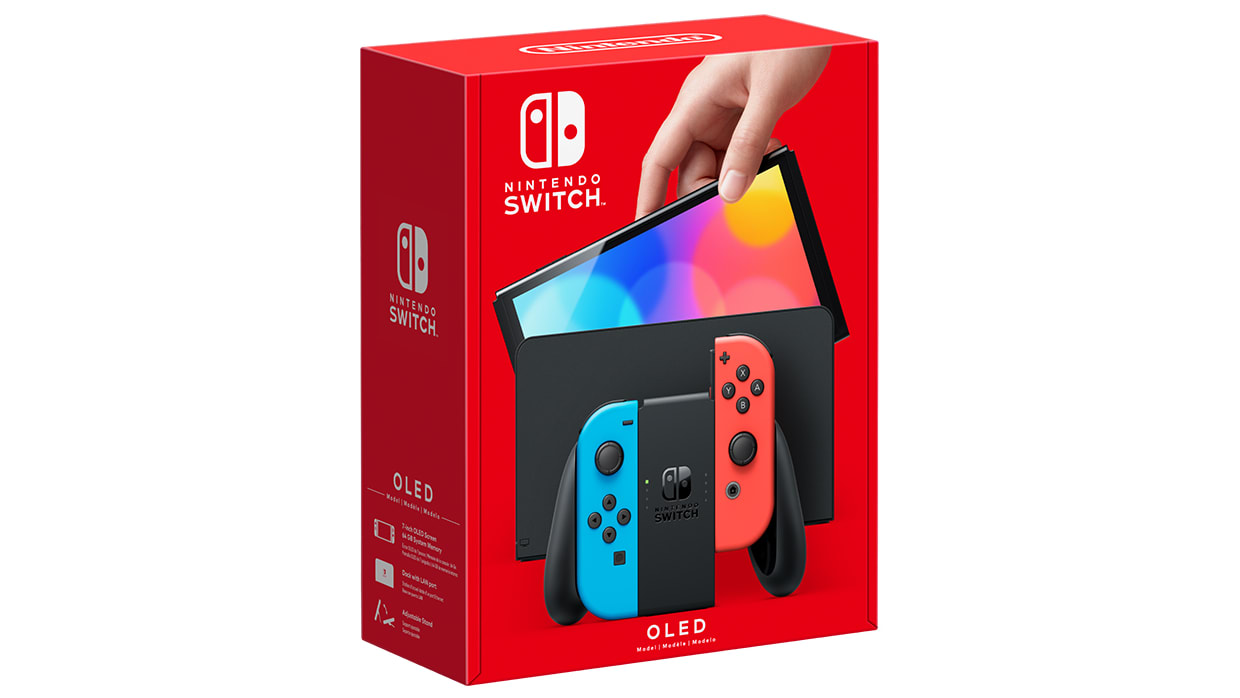 Switch - OLED Model Neon Blue/Neon - Hardware Nintendo - Nintendo Official Site