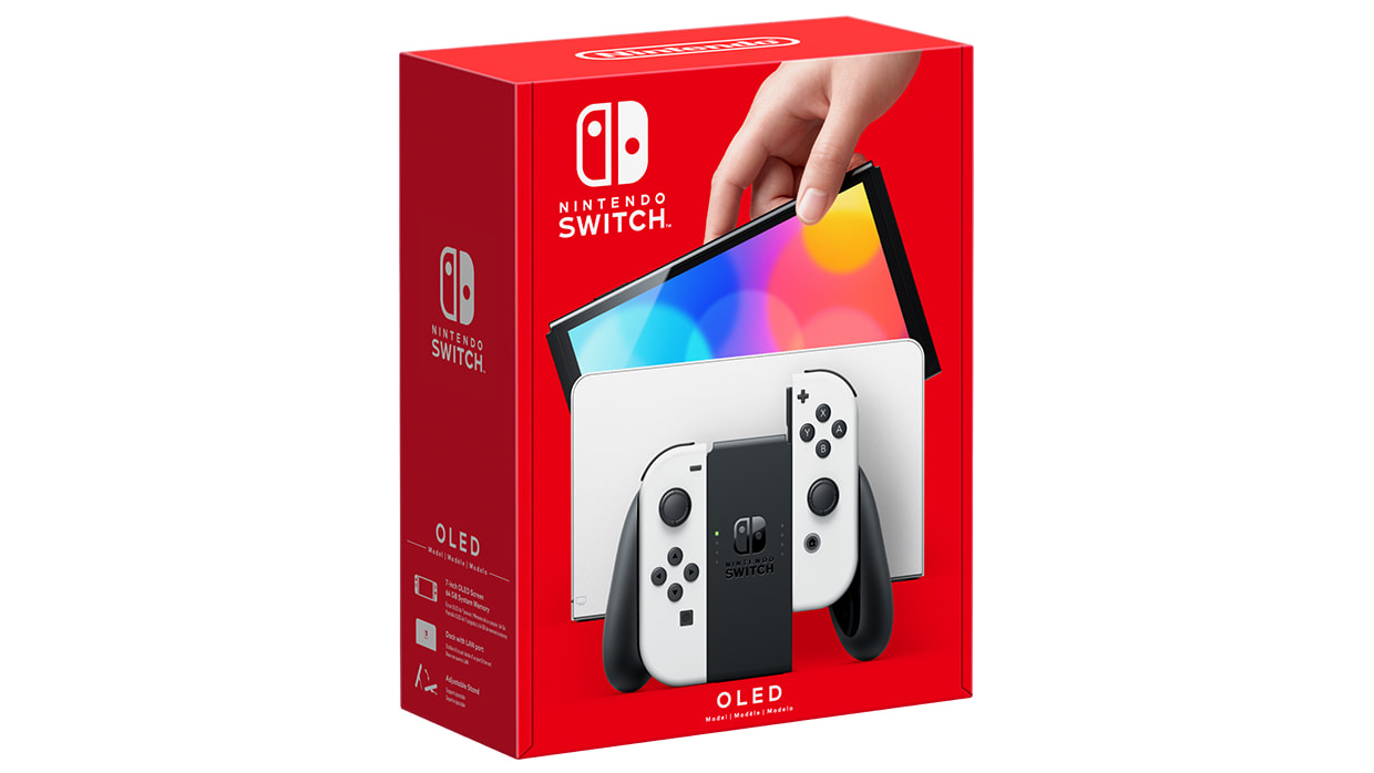 Nintendo Switch - OLED Model White set
