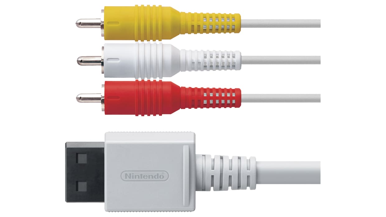 AV Cable for Wii Wii U, Audio Video AV Cable Cord for Nintendo Wii